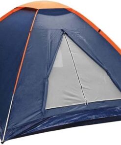 6 Person Dome Tent- Rain Fly & Carry Bag- Easy Set Up-Great for Camping - Yellow