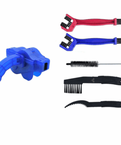 6 Piece Bicycle Cleaner Portable Bike Chain Cleaning Tool Set