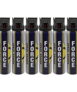 6 x 120ml Force Pepper Spray Pack
