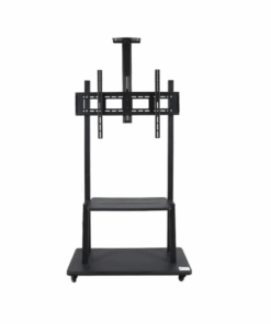 60''- 100'' Mobile Floor TV Mount Stand with Wheels TGS-058-3