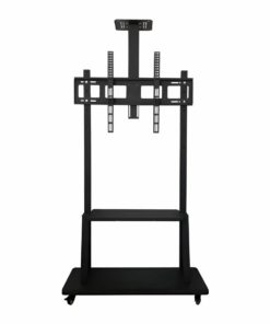 60 To 100 Inch TV Trolley Stand With Shelves 1800S