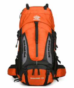 60L Large Capacity Outdoor traveling Backpack - Orange