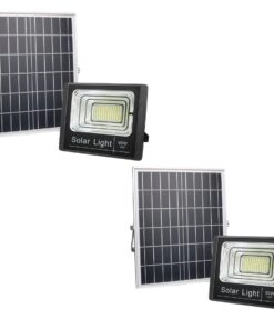 60W LED Solar Flood Light - Pack of 2