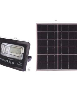 60W Solar flood Light & remote