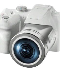 64MP Autofocus Digital Camera With Anti-Shake Technology - White