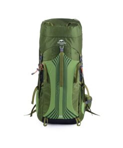 65 + 5L Hiking Backpack - Green