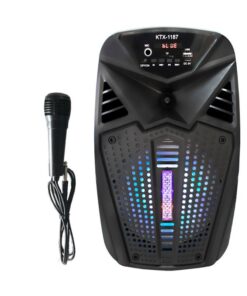 6.5" Karaoke Wireless Portable Speaker with Mic & Remote