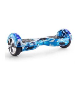 6.5" Self Balancing Hoverboard With Built-in Speaker - Blue Camouflage