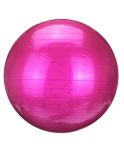 65cm Anti-Burst Gym and Yoga Ball - Pink Voliet