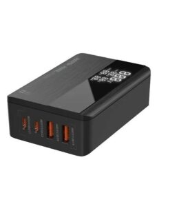 65W QC4+ Super Fast Charging Desktop Charger - Black