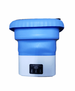 6L Foldable Mini Washing Machine - blue