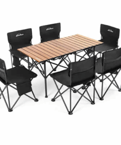 7-Piece Camping Table and Chairs Set