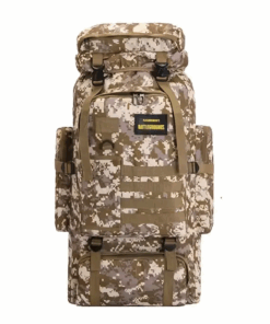 70L Outdoor Storage Backpack - Desert Camouflage