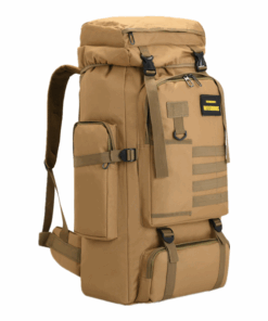 70L Outdoor Storage Backpack - Khaki