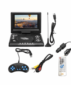 7.8" Portable HD DVD Player with LCD, TV Tuner, USB , Card Reader and Games