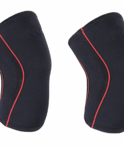 7mm Neoprene Knee Sleeves Support Pads Weightlifting Powerlifting - S