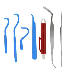 8 Pieces Twist Hook Flea Remover Tool Set For Dogs Pet Cats Cleaner