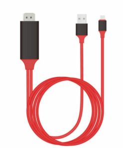 8 Pin Lightning Cable to HDMI TV AV Adapter for iPad/iPhone - 2m