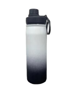 800ml Hot and Cold Double Wall Large Mouth Vacuum Flask - Black, White