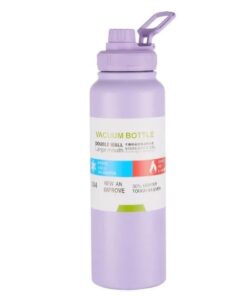 800ml Hot and Cold Double Wall Large Mouth Vacuum Flask - Purple