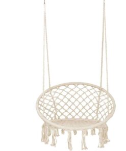 80cm Hanging Hammock Chair For Outdoor Garden And Patio
