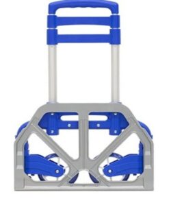 80kg Multi Function Heavy Duty Folding  Hand Trolley-Blue