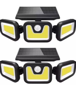 85W Solar Lights Motion Sensor Wall Light Box of 2 Units