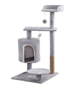 90 CM Cat Tree Scratcher Playpost Cat House Climbing Toy