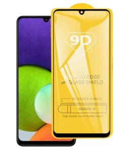 9D Tempered Glass Screen Protector for Samsung Galaxy A22 4G