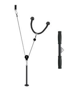 9Pieces - Home Gym Pulley Set-Weight Pulley System Home