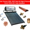 Solar Geyser 200L 20XTube kit High-Pressure Kwikot Fully Installed by Juspropa