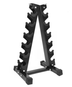 A Frame Dumbbell Rack Stand 6 Tier