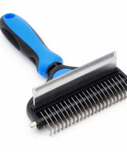 A-PET 2 In 1 Pet Grooming Tool For De-Matting And De-Shedding