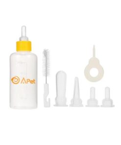 A-PET Newborn Puppy And Kitten Milk Bottle 7 Piece Set
