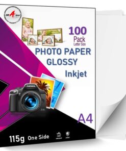 A4 Glossy Photo Papers 115gsm Compatible Inkjet Printer A4 100 Sheets