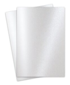 A4 Glossy Photo Papers - Pearl Shine Icy White - 260gsm - 50 Sheets