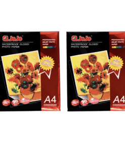 A4 Inkjet Waterproof Glossy Photo Paper - 2 Pack