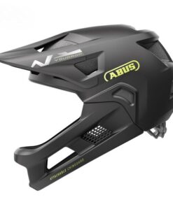 Abus - You Drop Kids Full Face Bicycle Helmet - For Kids Aged 2 - 12 - Velvet Black