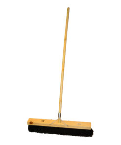 ACADEMY BRUSH 610 x 65 MM Black Coco Fibre Broom