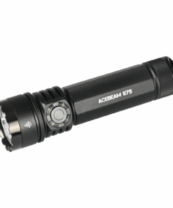 Acebeam E75 High-performance Flashlight - 6500K / 4500 Lumens - Black