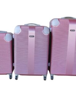 Acesa Quality 3 Piece Hard Outer Shell Protected Stylish Luggage Set
