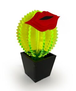 Acrylic Cactus Pot Plant