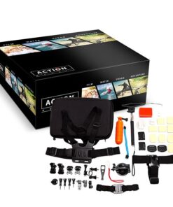 Action Mounts 28-in-1 Camera Accessory Kit for GoPro Hero 4/ 3/ 3+/ 2/ 1