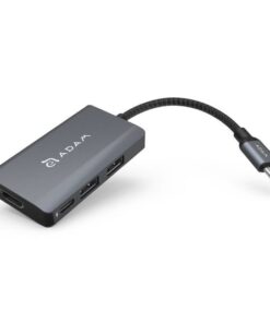 Adam Elements CASA Hub A01M 4 Port USB-C Hub Grey
