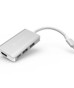 Adam Elements CASA Hub A01M 4 Port USB-C Hub Silver