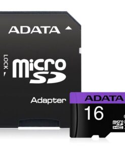 Adata 16GB Premier Micro SDHC  C10 and SD Adapter