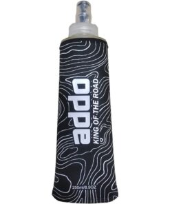 Addo Elite Runners Silicone Water Bottle - 250ml - Black