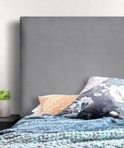 Aden Queen Headboard, Dove Grey