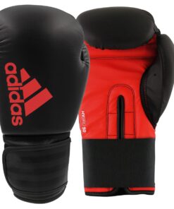Adidas Hybrid50 Black/Red Boxing Glove - 14 oz