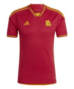 adidas - Men's AS ROMA 23/24 Home Football Jersey - XL